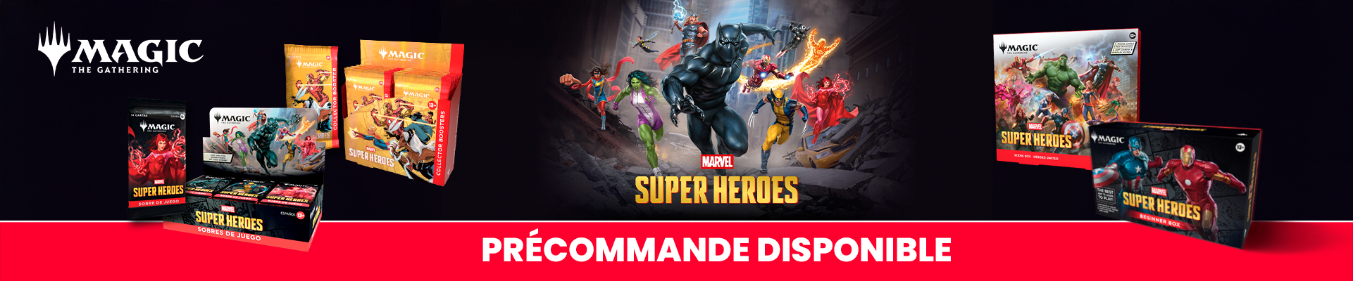 MARVEL SUPER HEROES – COLECCIÓN EN PREVENTA